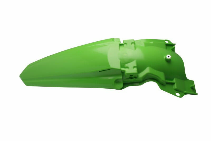 Cycra 21-23 Kawasaki KX450X Powerflow Rear Fenders - OEM Green Plastics Cycra