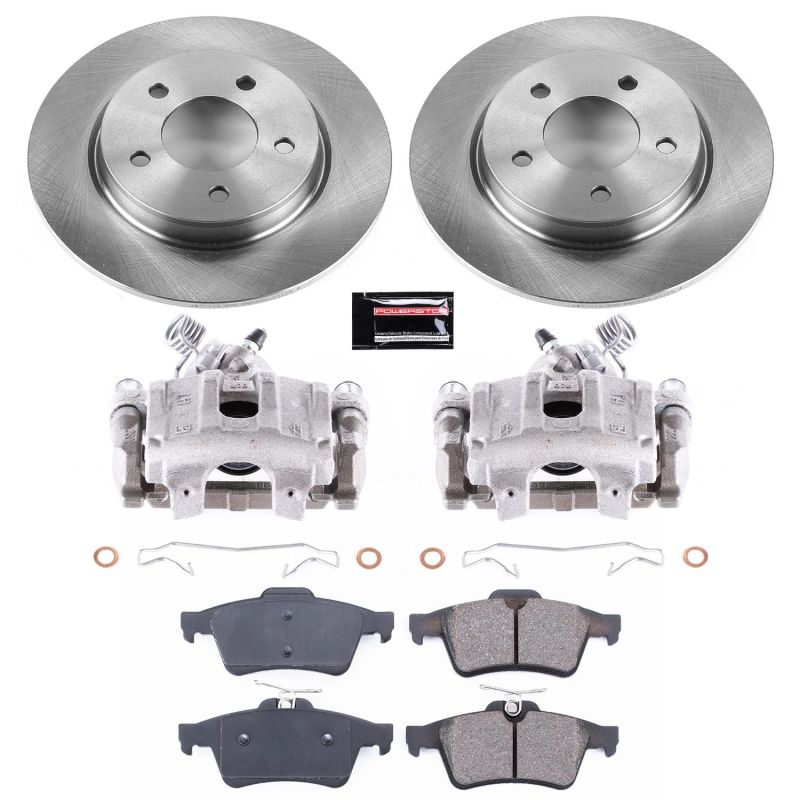 Power Stop 04-13 Mazda 3 Rear Autospecialty Brake Kit w/Calipers Brake Kits - OE PowerStop
