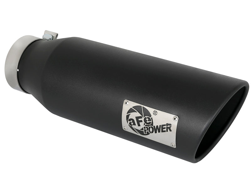 aFe MACH Force-Xp Universal Exhaust Tip 4 IN Inlet x 6 IN Outlet x 18 IN L Tips aFe