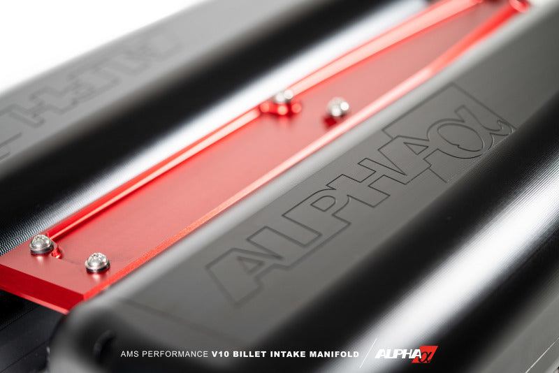 AMS Performance V10 Audi R8 / Lamborghini Huracan / Performante Billet Intake Manifold - CLR Anodize Intake Manifolds AMS