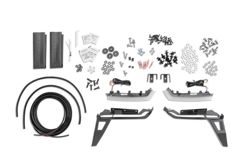 Rugged Ridge 07-18 Jeep Wrangler JK 2-Door+4-Door Unlimited Max Terrain Fender Flare Front+Rear Set Fender Flares Rugged Ridge