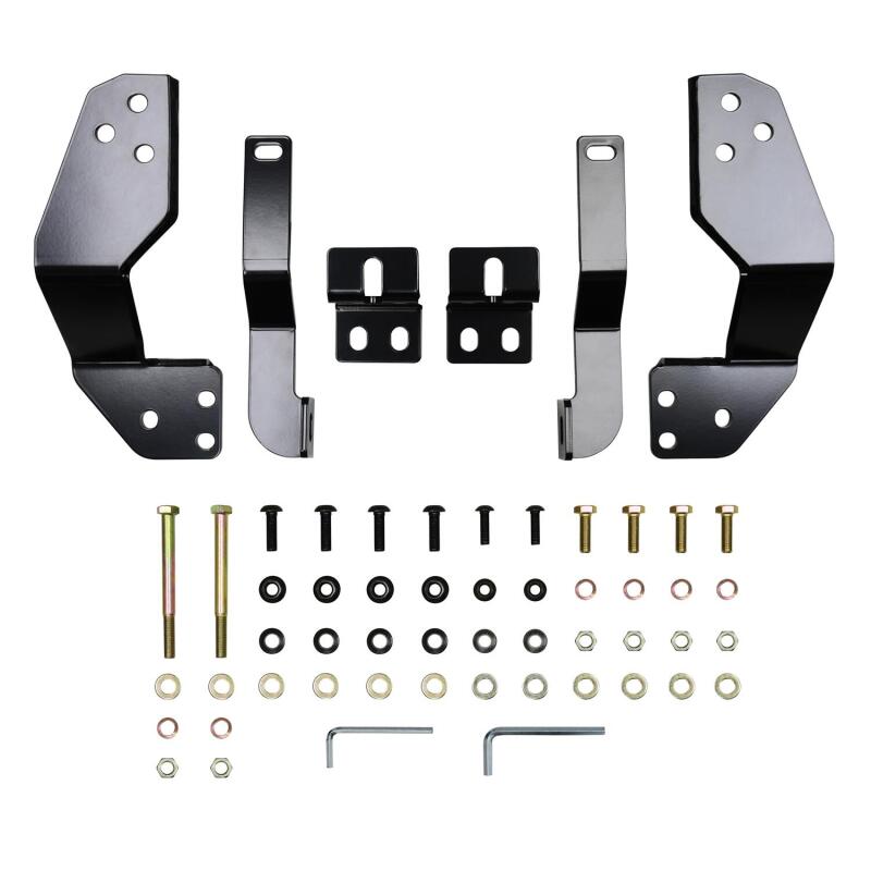 Westin 19-21 GMC Sierra 1500 HDX 3-Piece Modular Grille Guard- Black Grille Guards Westin