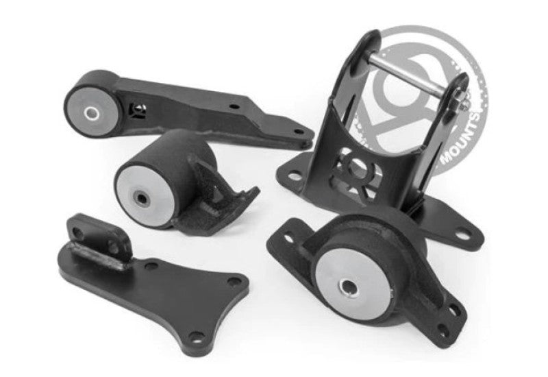 Innovative 00-07 Honda Insight K-Series Black Steel Mounts 75A Bushings (K24 Engine and K20 Trans) Engine Mounts Innovative Mounts