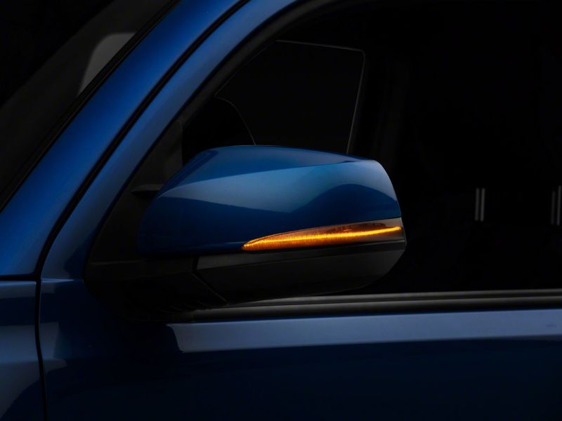 Raxiom 16-23 Toyota Tacoma Axial Series Mirror Mounted LED Sequential Turn Signals- Smoked Side Mirrors Raxiom
