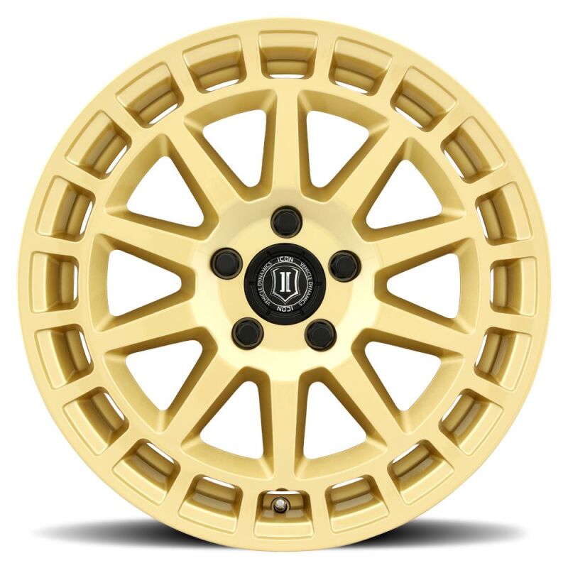 ICON Journey 17x8 / 5x108 / 38 mm / 6in BS Gloss Gold Wheel Wheels - Cast ICON