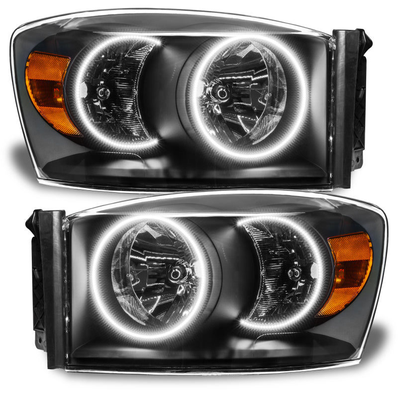 Oracle 07-08 Dodge Ram SMD HL - Black - White Headlights ORACLE Lighting