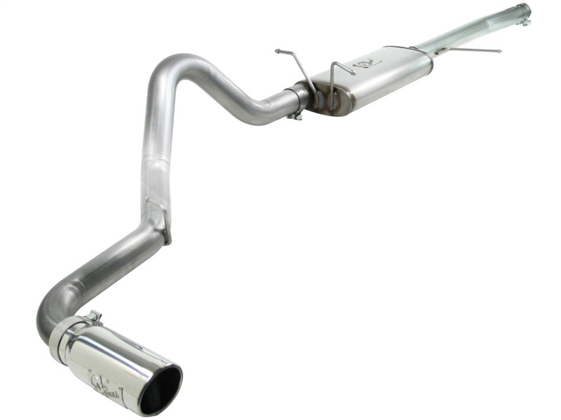 aFe MACHForce XP Exhaust Cat-Back 3in SS-409 w/ Polished Tip 97-03 Ford F-150 V8 4.6/5.4L Catback aFe