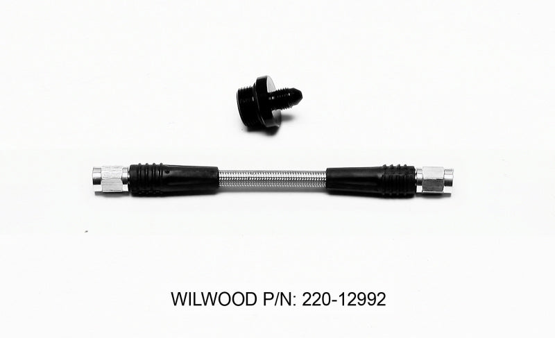 Wilwood Flexline Kit Billet Reservoir 6.00in Brake Line Kits Wilwood