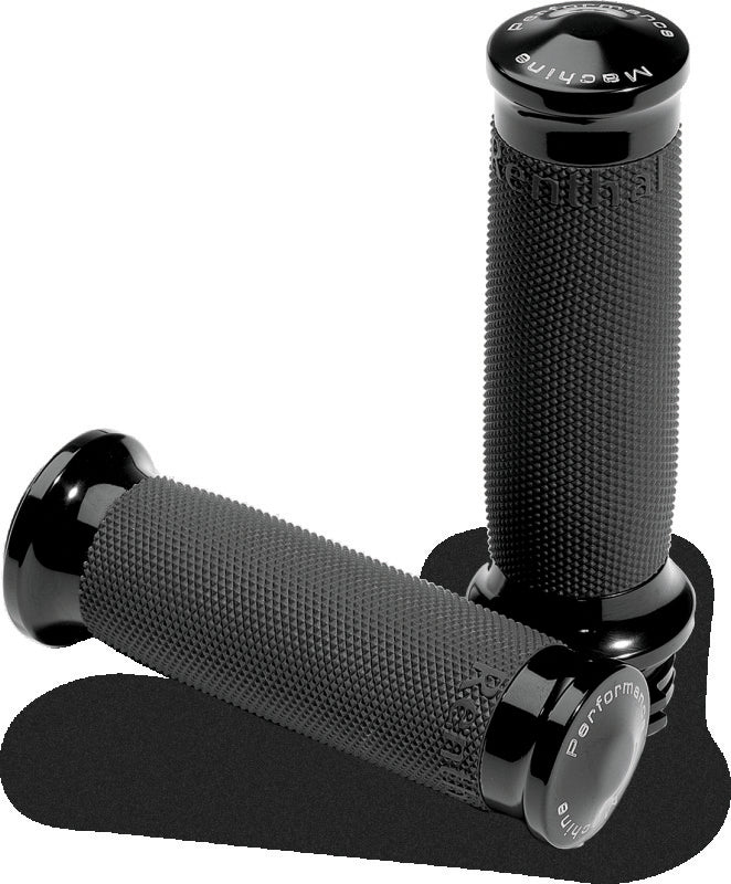 Performance Machine Contour Renthal Wrapped Grips - Black Grips Performance Machine