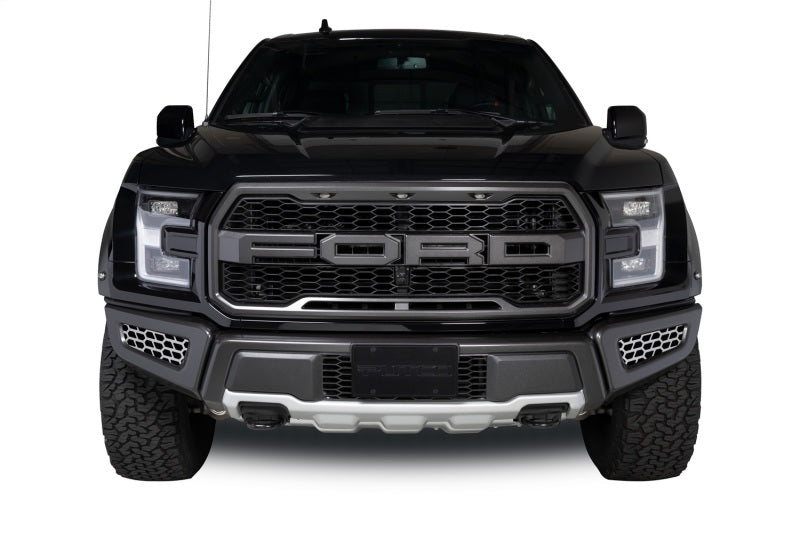 Putco 18-20 Ford F-150 Raptor - Hex Shield - Polished SS Bumper Grille Inserts Grilles Putco