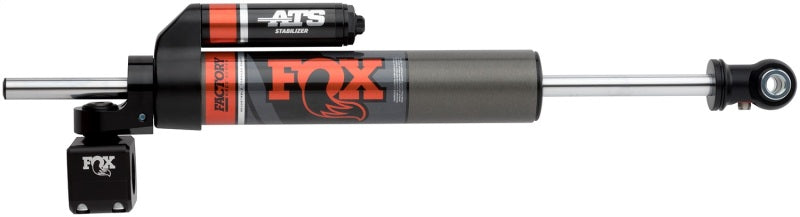 Fox 2007+ Jeep JK 2.0 Factory Series ATS Steering Stabilizer 22.15in Ext L - Orange Heritage Logo Steering Stabilizer FOX