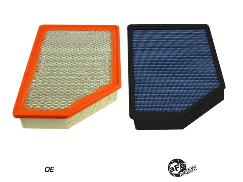 aFe Magnum FLOW OE Replacement Air Filter w/ Pro 5R Media GM Diesel Trucks 20-25 V8-6.6L (td) L5P Air Filters - Direct Fit aFe
