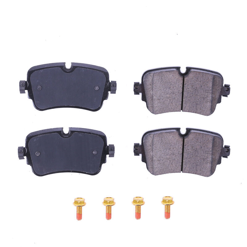 Power Stop 17-19 Audi Q7 Rear Z17 Evolution Ceramic Brake Pads w/Hardware Brake Pads - OE PowerStop
