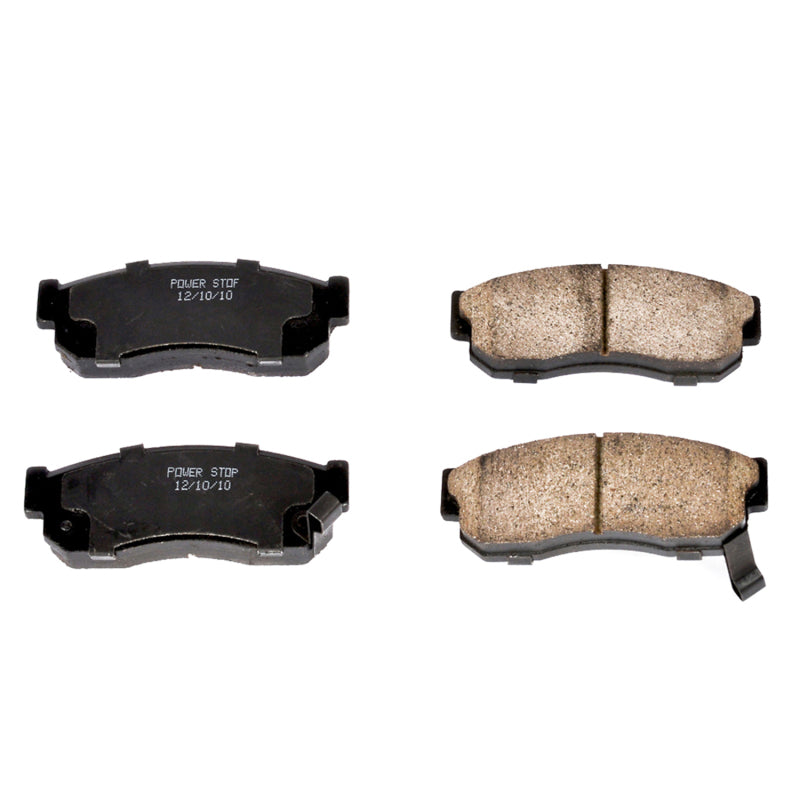 Power Stop 1983 Nissan Pulsar Front Z16 Evo Ceramic Brake Pad Brake Pads - OE PowerStop