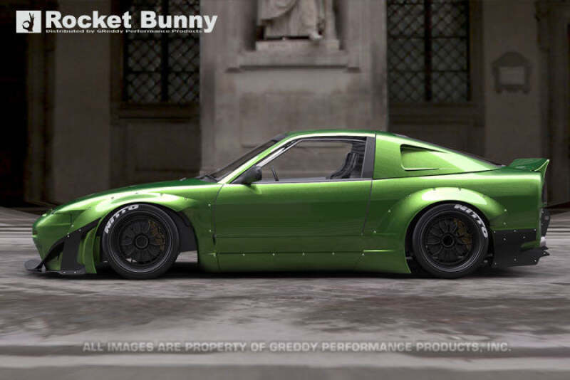 GReddy 89-93 Nissan 240SX Full Rocket Bunny 180/240SX Wide Body Aero Kit w/ Wing Body Kits GReddy