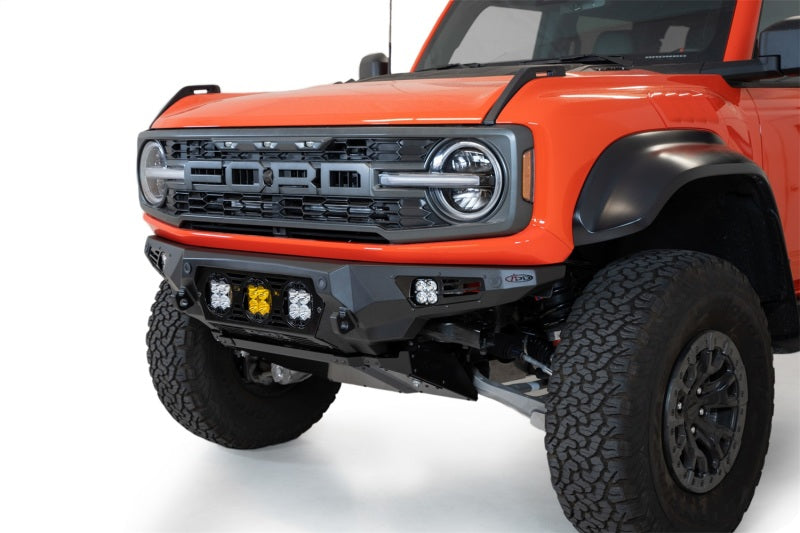 ADD 22-23 Ford Bronco Raptor Bomber Front Bumper Bumpers - Steel Addictive Desert Designs