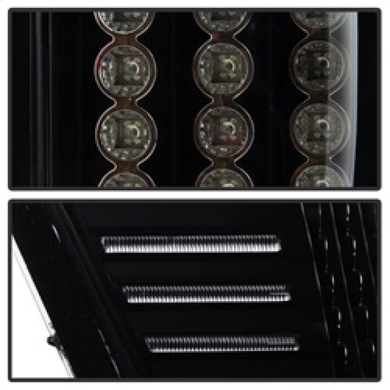 xTune 02-06 Chevrolet Avalanche LED Tail Lights - Black Smoke (ALT-JH-CAV02-LED-BSM) Tail Lights SPYDER
