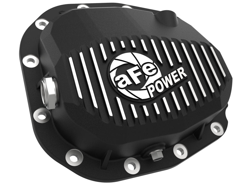 aFe Pro Series Rear Differential Cover Black w/ Fins 15-19 Ford F-150 (w/ Super 8.8 Rear Axles) Diff Covers aFe