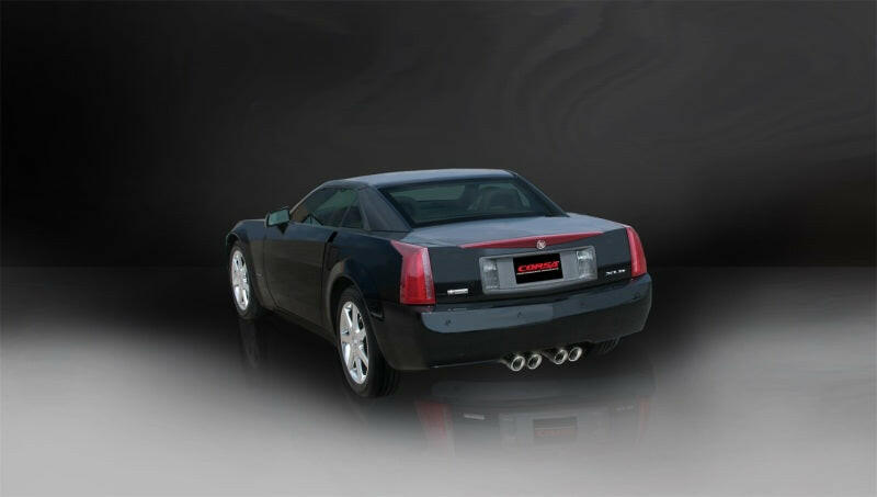 Corsa 2004-2008 Cadillac XLR 4.6L Polished Sport Cat-Back Exhaust Catback CORSA Performance