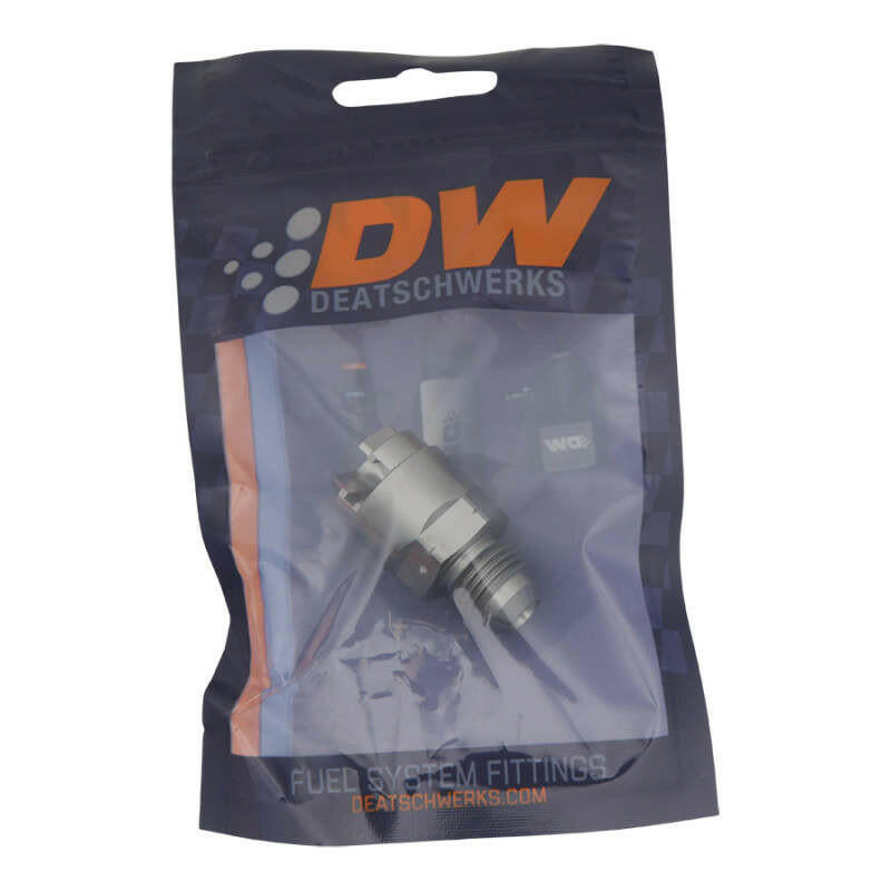 DeatschWerks 6AN Male Flare to 1/4in Female EFI Quick Connect Adapter Fuel Components Misc DeatschWerks
