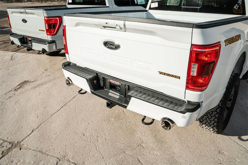 Corsa 2021-2025 Ford F-150 SuperCrew/5.5ft Bed 3.5L V6 Sport Cat-Back Dual Rear Exit-Polished Catback CORSA Performance
