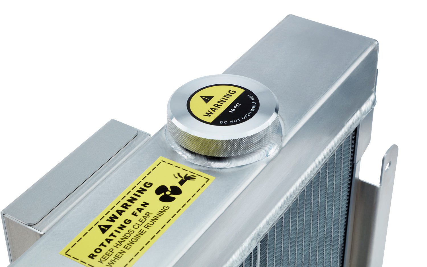 Slim Fit Radiator 64-66 Mustang Pass Outlet Radiator Proform