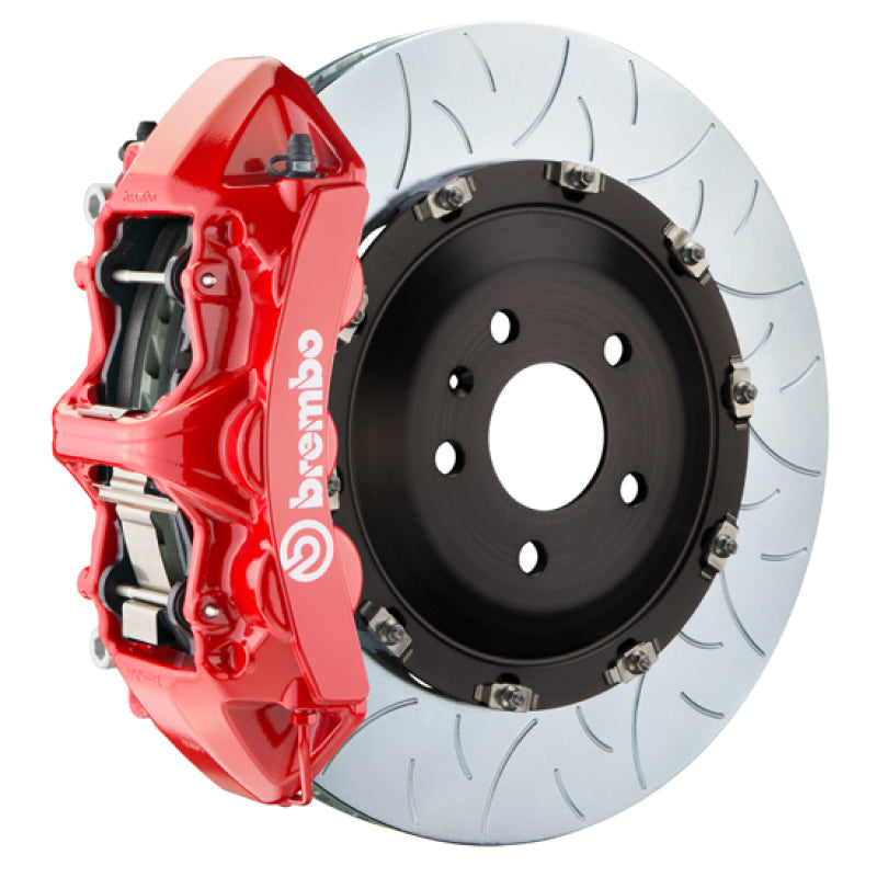 Brembo 24+ BMW M30i/530i xDrive/24+ 540i xDrive Fr GT BBK 6 Pist Cast 405x34 2pc Rotor Slt TY3- Red Brake Kits - Performance Slot Brembo