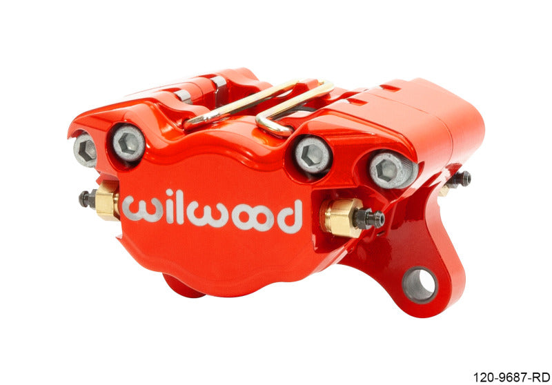 Wilwood Caliper-Dynapro Single 3.25in Mount 1.75in Pistons .38in Disc Brake Calipers - Perf Wilwood