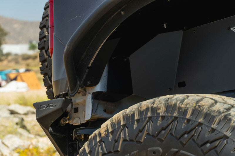 DV8 21-25 Ford Bronco Rear Aluminum Inner Fenders - Black Wheel Well Liners DV8 Offroad