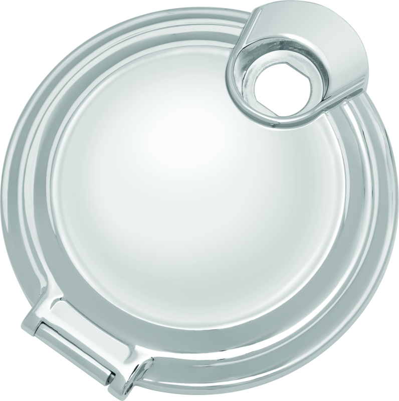 Kuryakyn Easy Fill Fuel Door Chrome Fuel Caps Kuryakyn