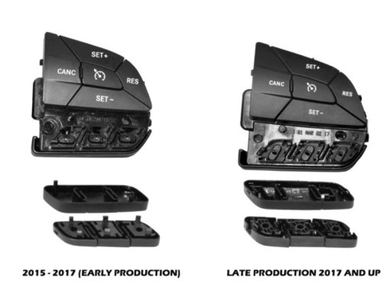 Tazer 17-21 Dodge Challenger/Charger/Durango/17-21 Jeep Grand Cherokee Aux Buttons - Type B Wiring Connectors Tazer