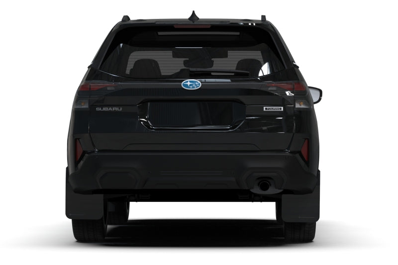 Rally Armor 2025 Subaru Forester Black UR Mud Flap w/Metallic Black Logo Mud Flaps Rally Armor