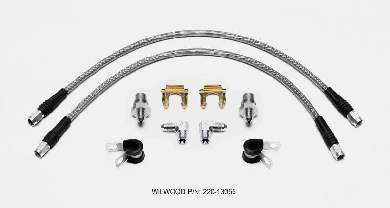 Wilwood Flexline Kit 18in Universal 10 x 1.00 BBL Brake Line Kits Wilwood