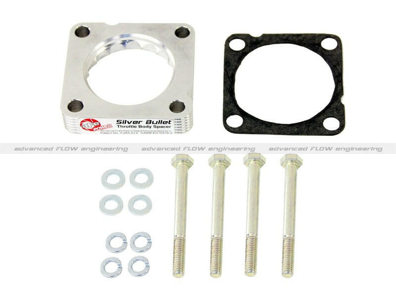 aFe Silver Bullet Throttle Body Spacer 12 Honda Civic Si / 08-12 Honda Accord / 09-12 Acura TSX Throttle Body Spacers aFe