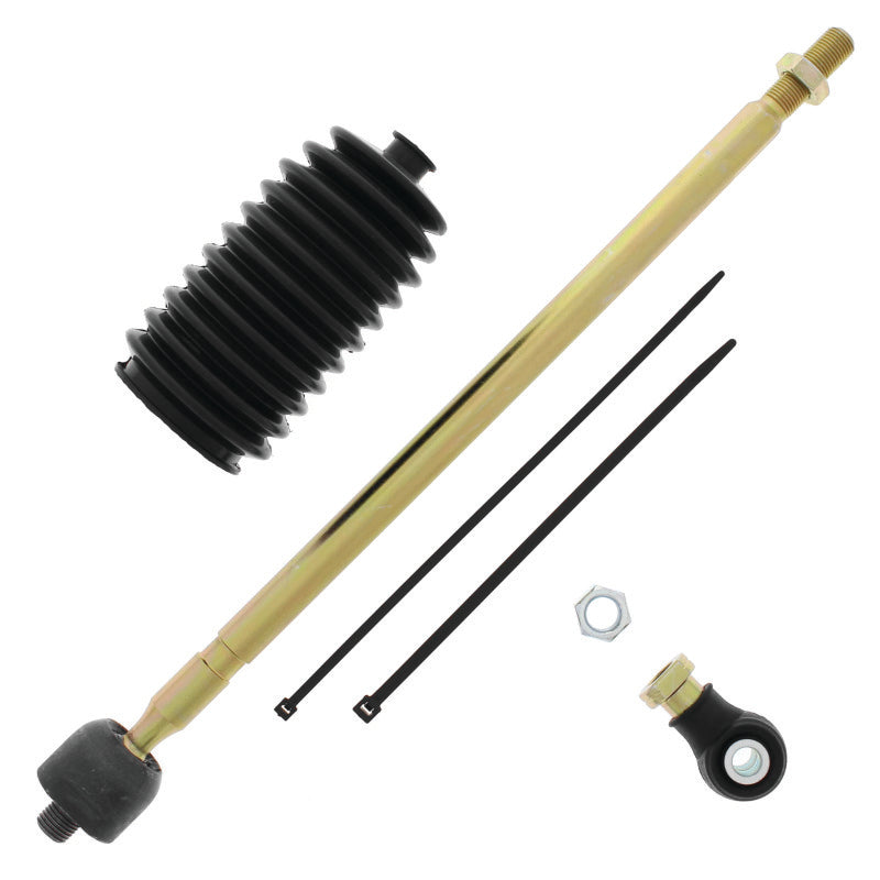 QuadBoss 09-10 Polaris Ranger 500 4x4 (03)Steering Rack Tie Rod Assembly Kit - Left Inner & Outer Tie Rods QuadBoss