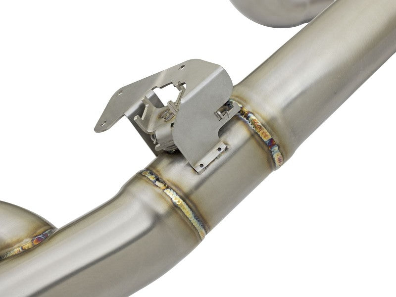 aFe MACH Force-Xp Axle-Back Exhaust System w/ Carbon Fiber Tips Chevrolet Corvette (C7) 14-19 6.2L Axle Back aFe