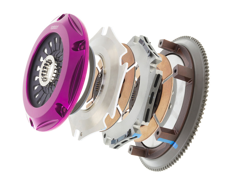 Exedy 2008-2015 Mitsubishi Lancer Evolution GSR L4 Hyper Twin Cerametallic Clutch Sprung Disc Clutch Kits - Multi Exedy