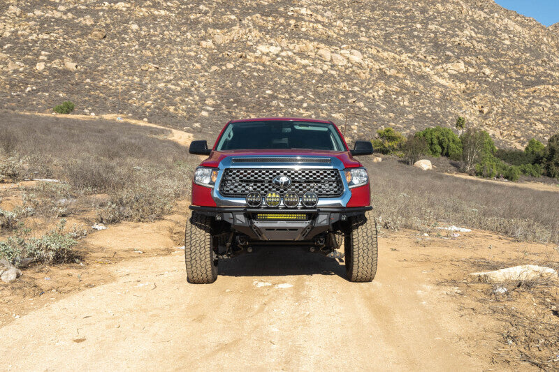 DV8 Offroad 2014-2021 Toyota Tundra Tube Front Bumper Bumpers - Steel DV8 Offroad