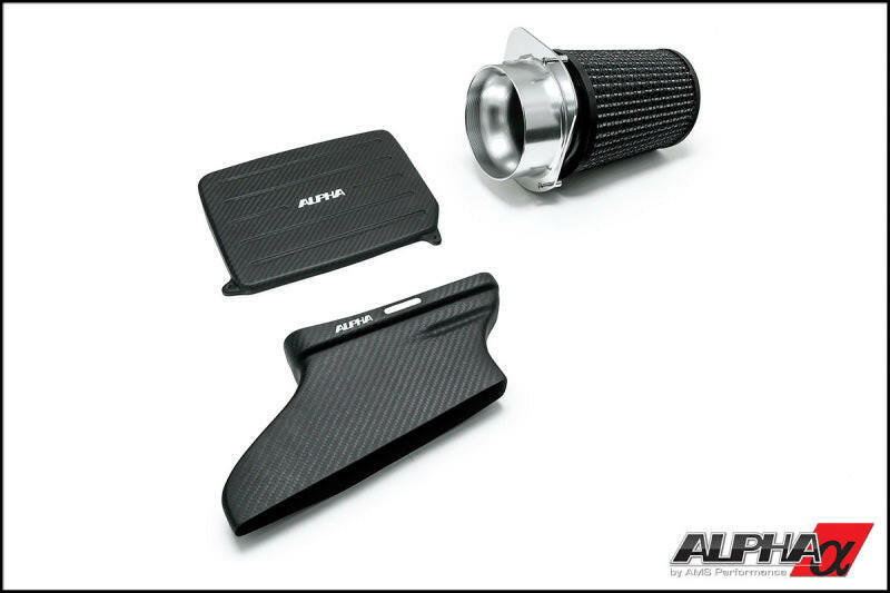 AMS Performance 14-18 Mercedes-Benz CLA 45 AMG 2.0T Alpha Intake System w/Carbon Fiber Duct & Lid Short Ram Air Intakes AMS