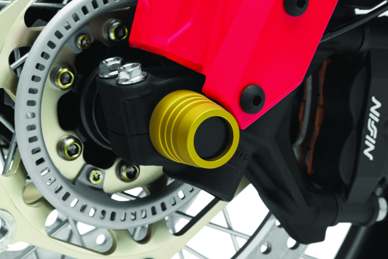 Kuryakyn Front Axle Slide CRF1000L/Adventure Gold Hardware - Singles Kuryakyn