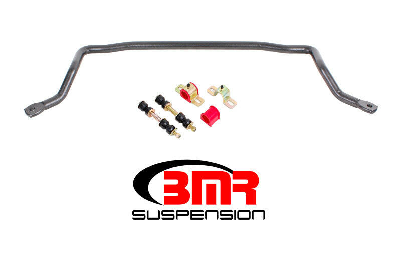 BMR 78-87 G-Body Front Solid 1.25in Sway Bar Kit w/ Bushings - Black Hammertone Sway Bars BMR Suspension