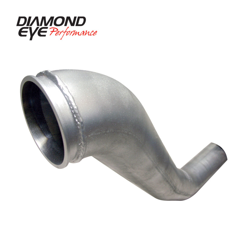 Diamond Eye DWNP 4in TB SGL HX40 TURBO-DIRECT FLANGE AL DODGE 5.9L 2500/3500 94-02 Downpipes Diamond Eye Performance