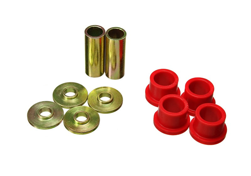 Energy Suspension 07-14 Toyota Tundra Red Rack & Pinion Bushing Set Bushing Kits Energy Suspension