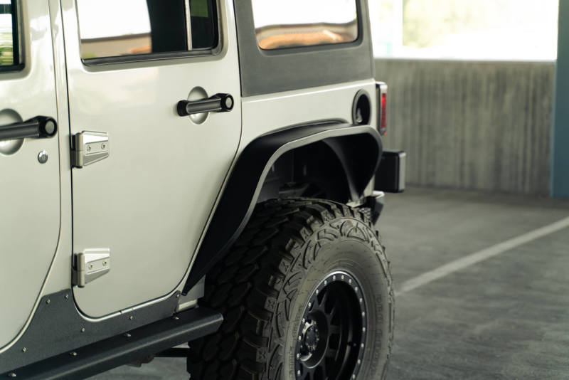 DV8 Offroad 07-18 Jeep Wrangler JK Slim Fender Flares Fenders DV8 Offroad