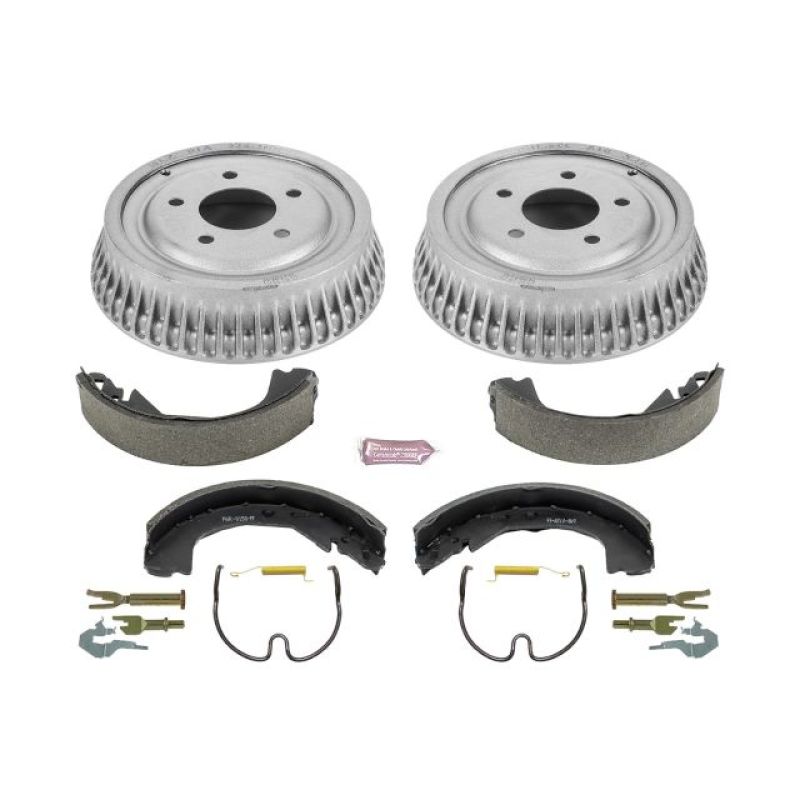 Power Stop 02-03 Buick Century Rear Autospecialty Drum Kit Brake Drums PowerStop