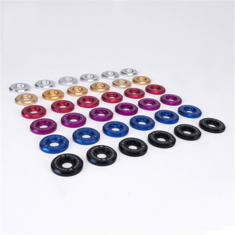 Skunk2 Small Fender Black Anodized Washer Kit (6 Pcs.) Hardware Kits - Other Skunk2 Racing