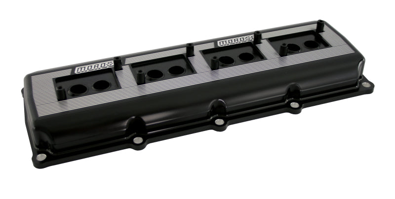 Moroso Dodge 5.7/6.1/6.4L Hemi Valve Cover - Black Anodized Aluminum Valve Covers Moroso