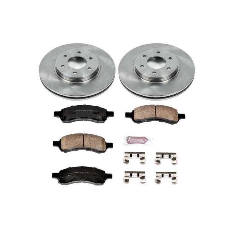 Power Stop 06-09 Chevrolet Trailblazer Front Autospecialty Brake Kit Brake Kits - OE PowerStop