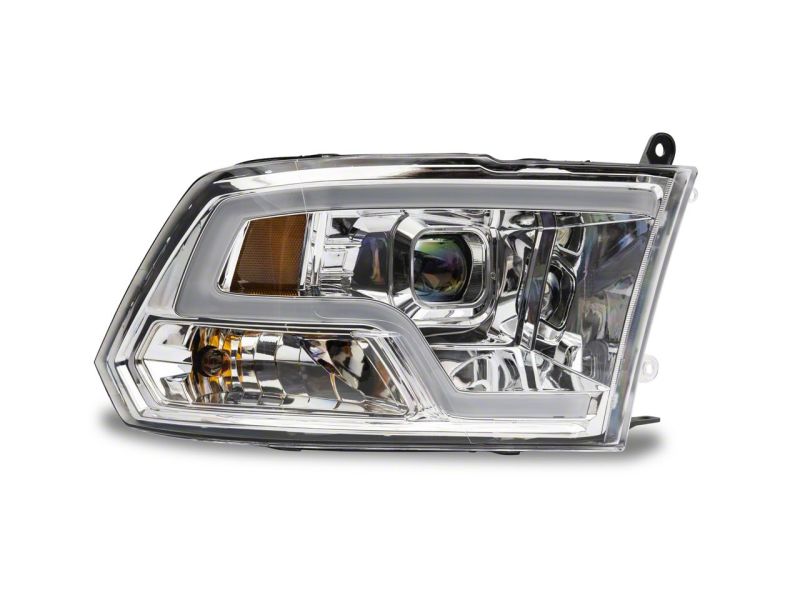 Raxiom 09-18 Dodge RAM 1500 Non-Projector LED Halo Headlights- Chrome Housing (Clear Lens) Headlights Raxiom
