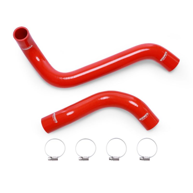 Mishimoto 07-16 Toyota Tundra V8 Red Silicone Hose Kit Hoses Mishimoto